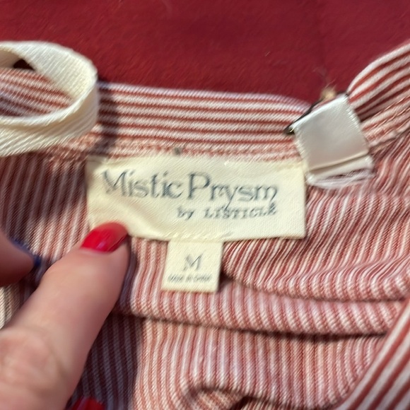 Mistic Prysm by Listicle red and white striped dress - Picture 5 of 5